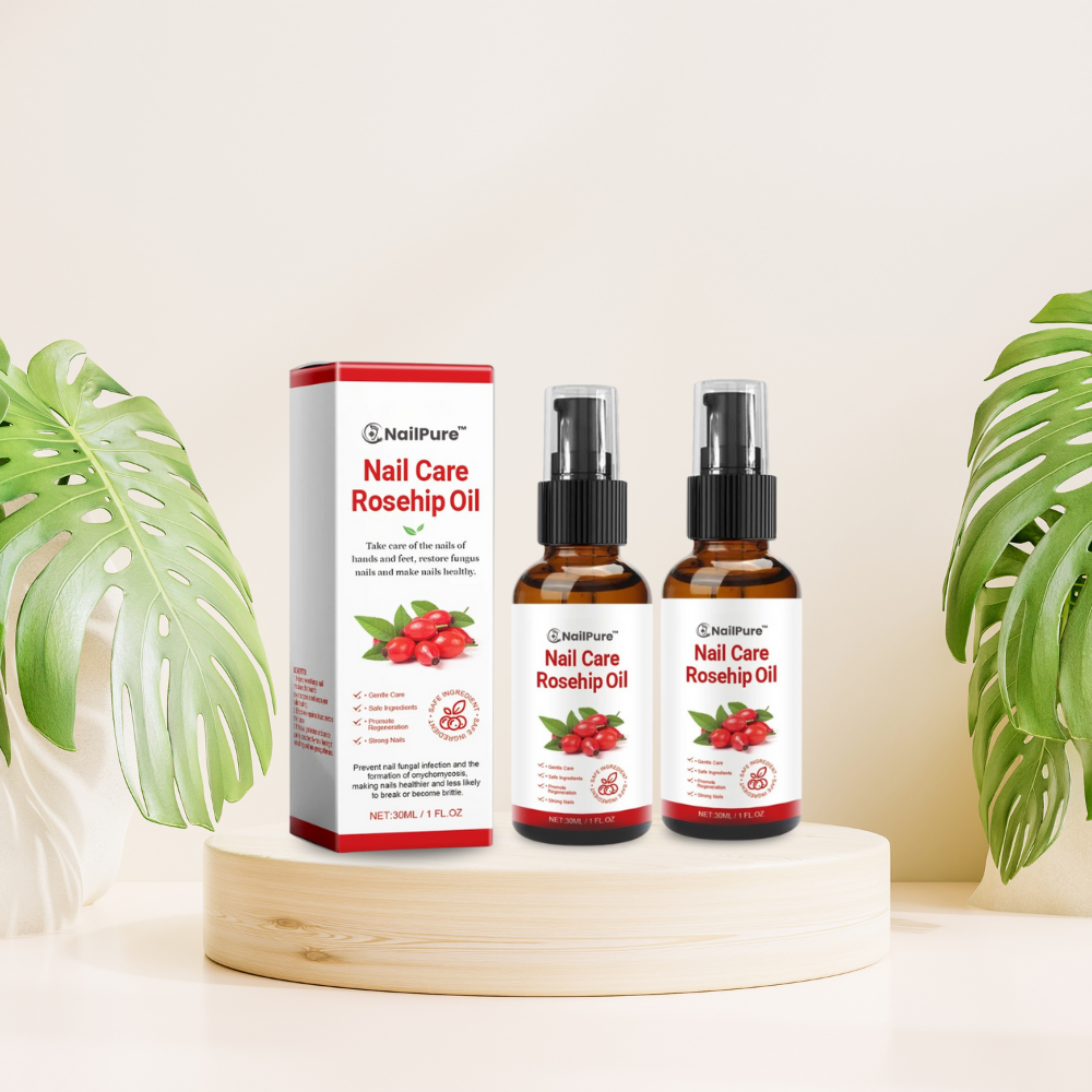 NailPure™ Traitement pour Ongles à l’Huile de Rose Musquée - FR