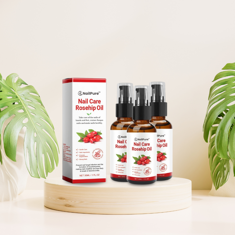 NailPure™ Traitement pour Ongles à l’Huile de Rose Musquée - FR