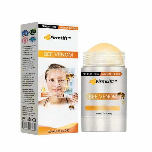FirmLift™ Roll-on au Venin d’Abeille – Soin Hydratant et Nourrissant pour Peaux Matures
